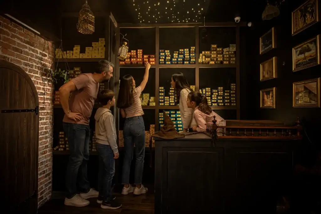 Escape Game Apprentis Sorciers à Deauville — école de magie immersive au Hangar à Énigmes