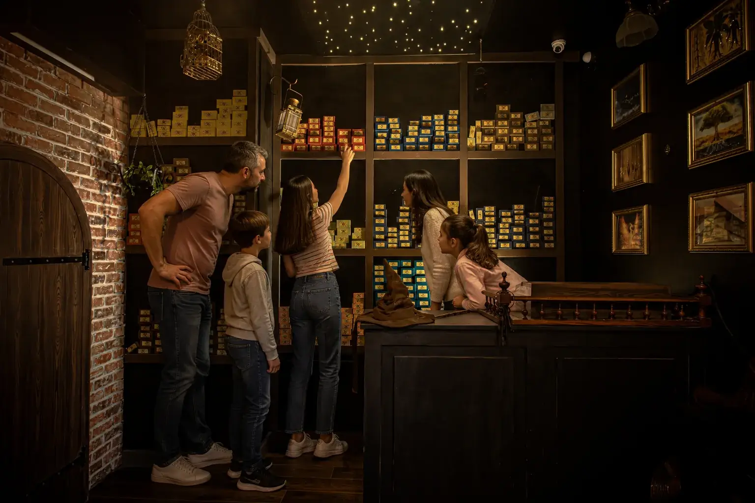 Salle d'escape game « Apprentis Sorciers » sur le thème de la magie à Deauville