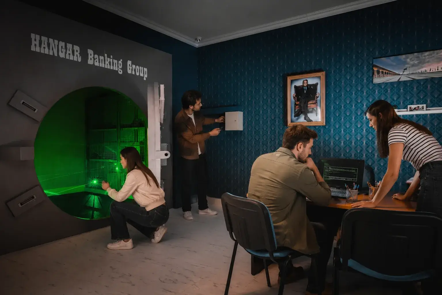 Salle d'escape game « Braquage sous pression » à Deauville