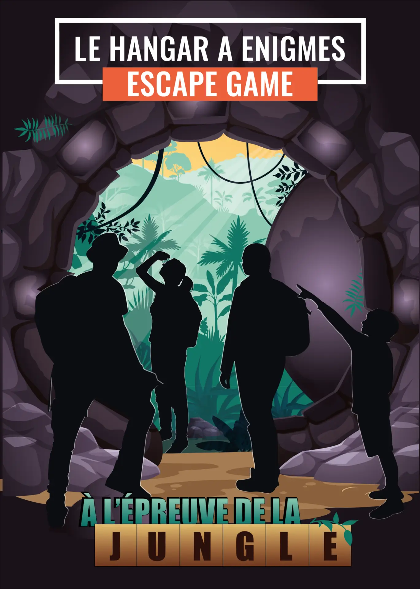 Affiche Escape Game Jungle