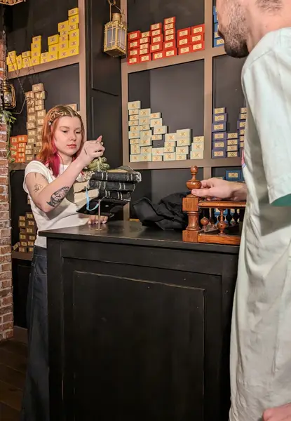 Salle d'escape game « Apprentis Sorciers » sur le thème de la magie à Deauville