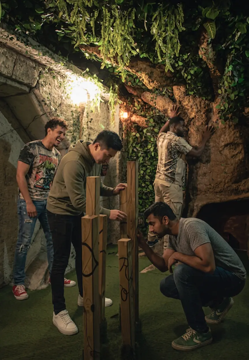 EVG à Deauville : escape game entre amis au Hangar à Énigmes
