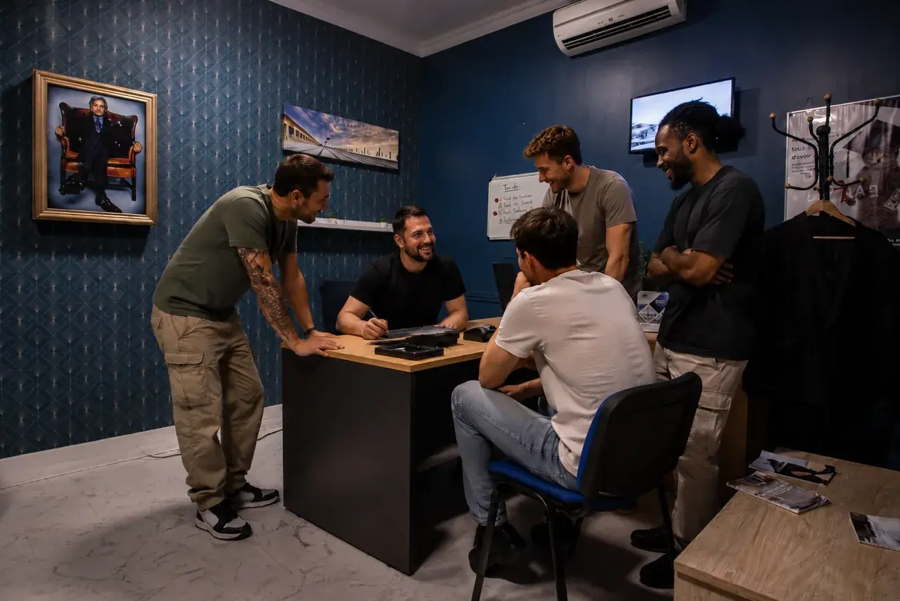 Salle Braquage sous Pression, escape game pour EVG à Deauville