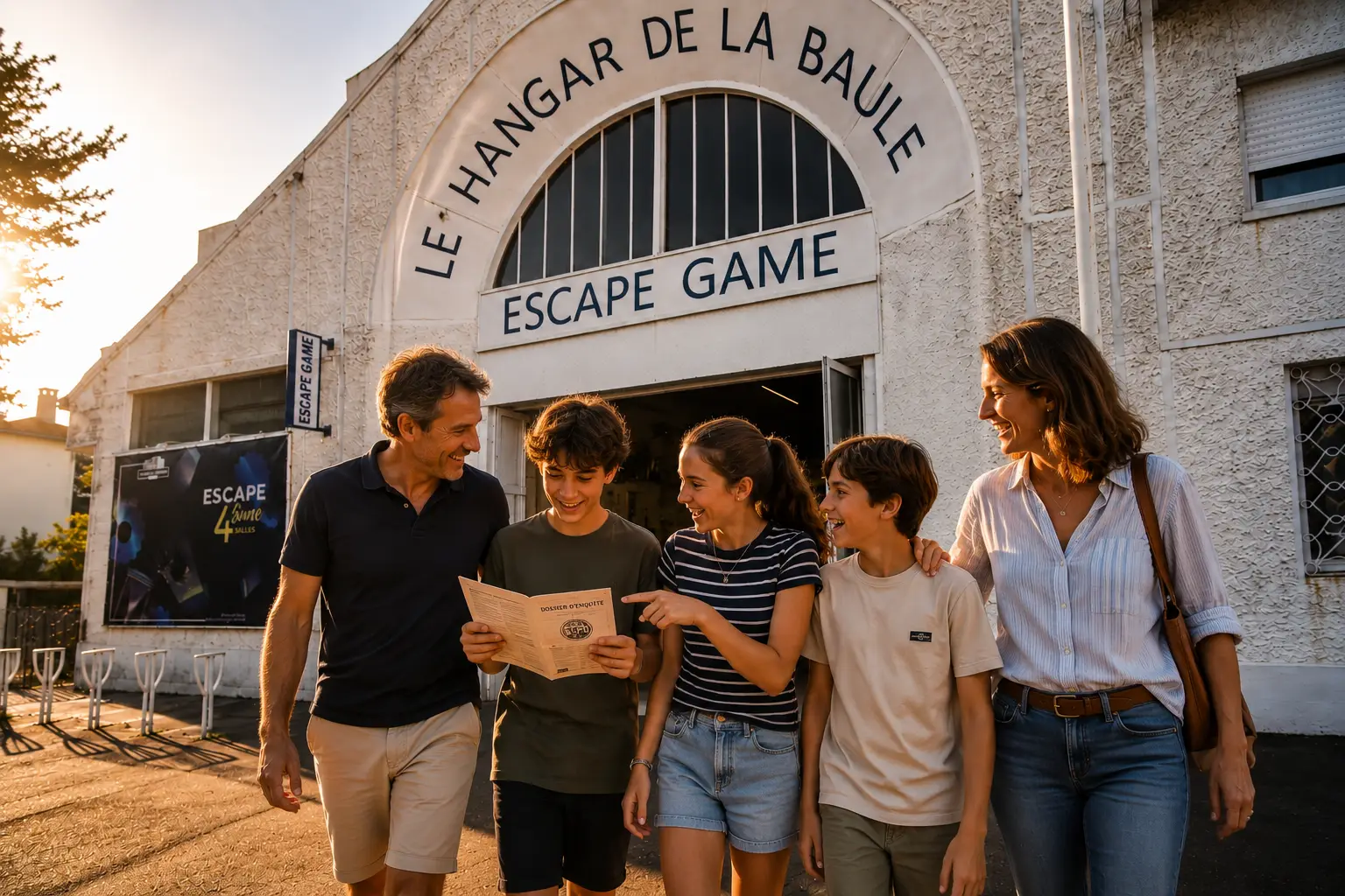 Devanture du Hangar de La Baule, escape game à La Baule-Escoublac